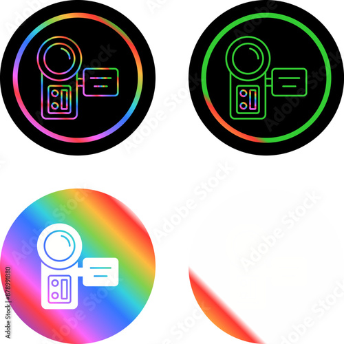 Video Camera Vector Icon