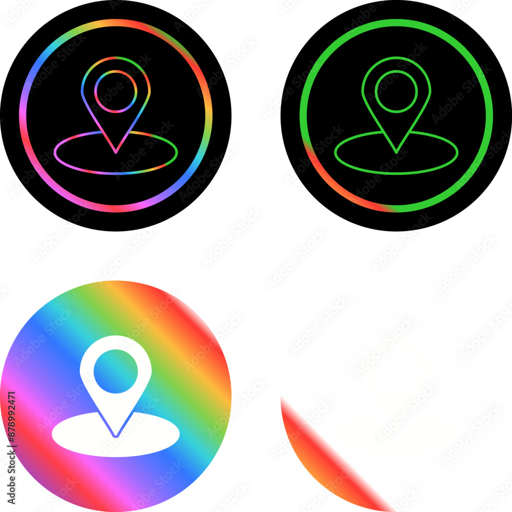 Location Vector Icon Location Vector Icon