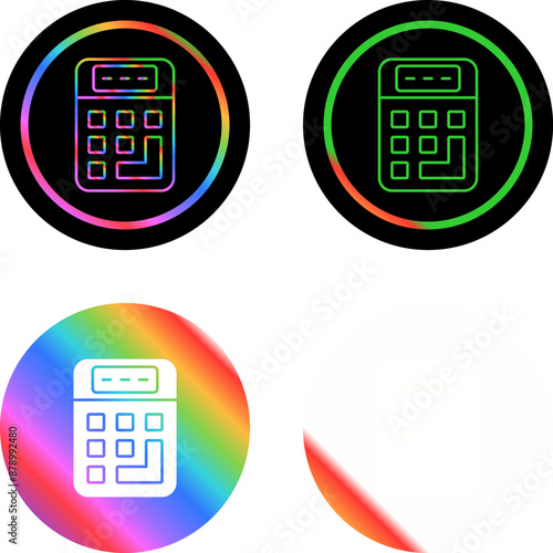 Calculator Vector Icon