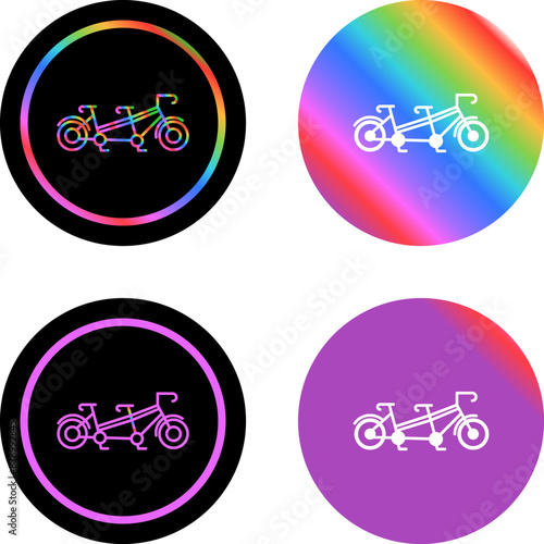Tandem Vector Icon