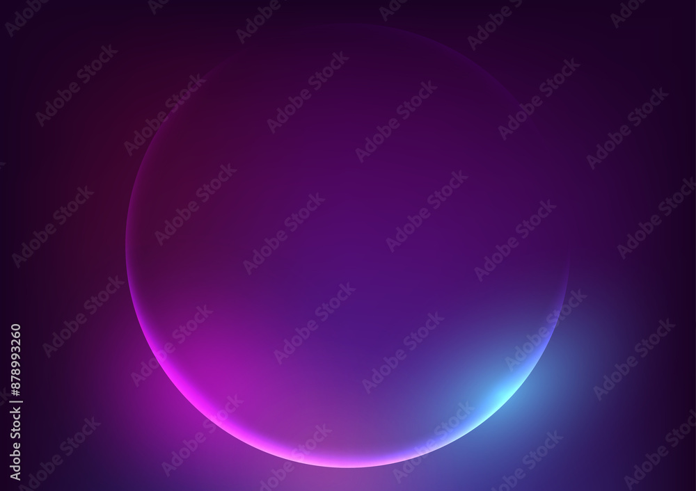 Abstract technology circle center purple background Abstract technology circle center purple background
