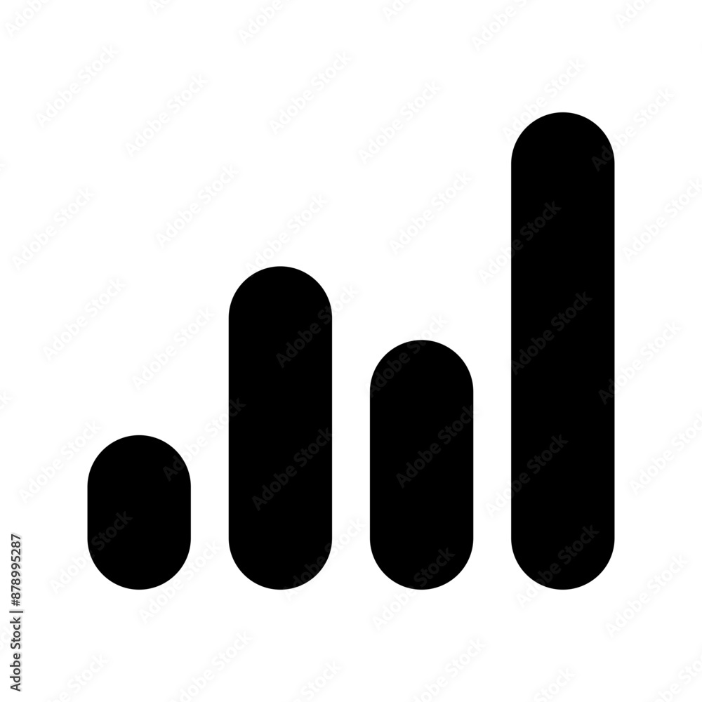 Chart Icon Vector Symbol Design Illustration Chart Icon Vector Symbol Design Illustration