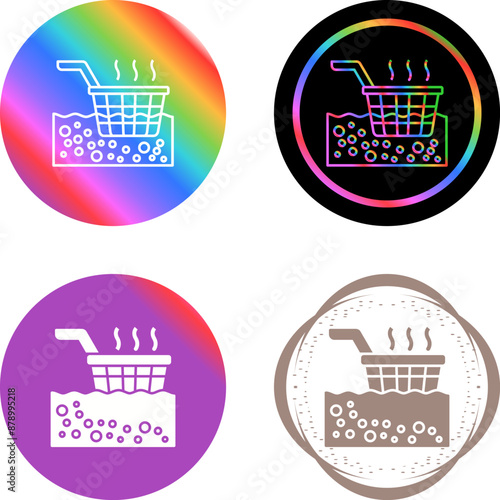 Deep Fryer Vector Icon