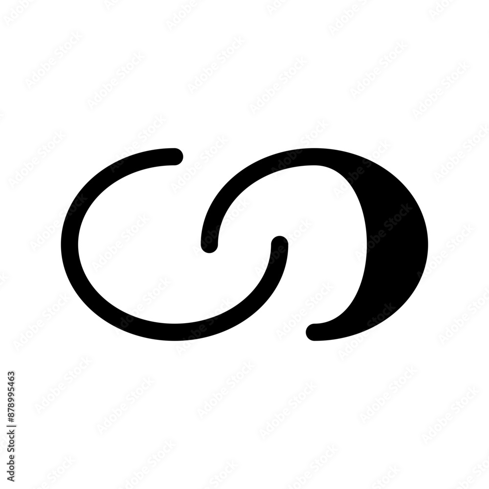 Link Icon Vector Symbol Design Illustration Link Icon Vector Symbol Design Illustration