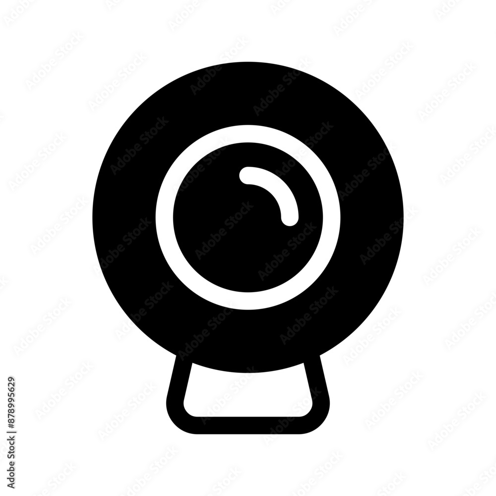 Webcam Icon Vector Symbol Design Illustration Webcam Icon Vector Symbol Design Illustration