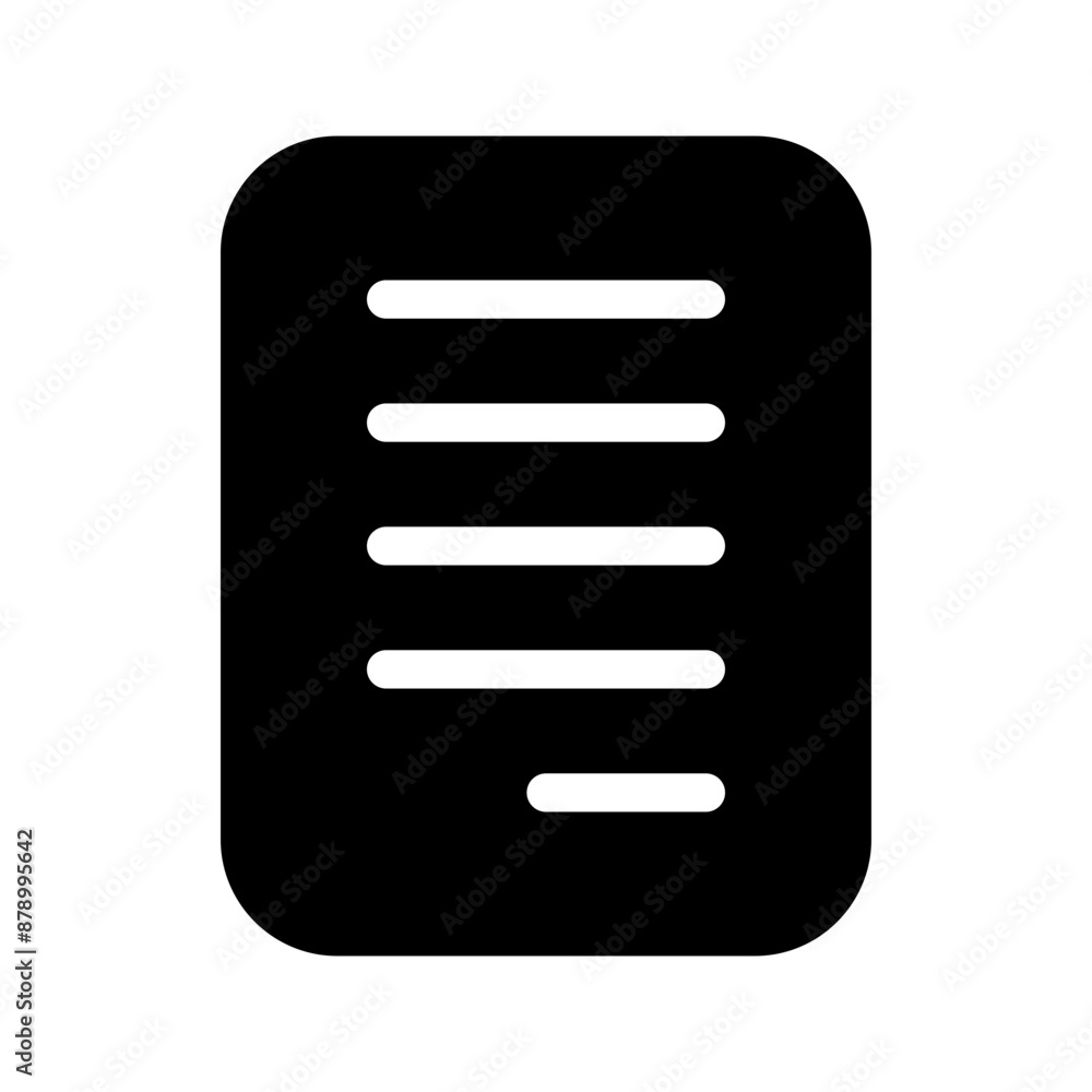 Document Icon Vector Symbol Design Illustration Document Icon Vector Symbol Design Illustration