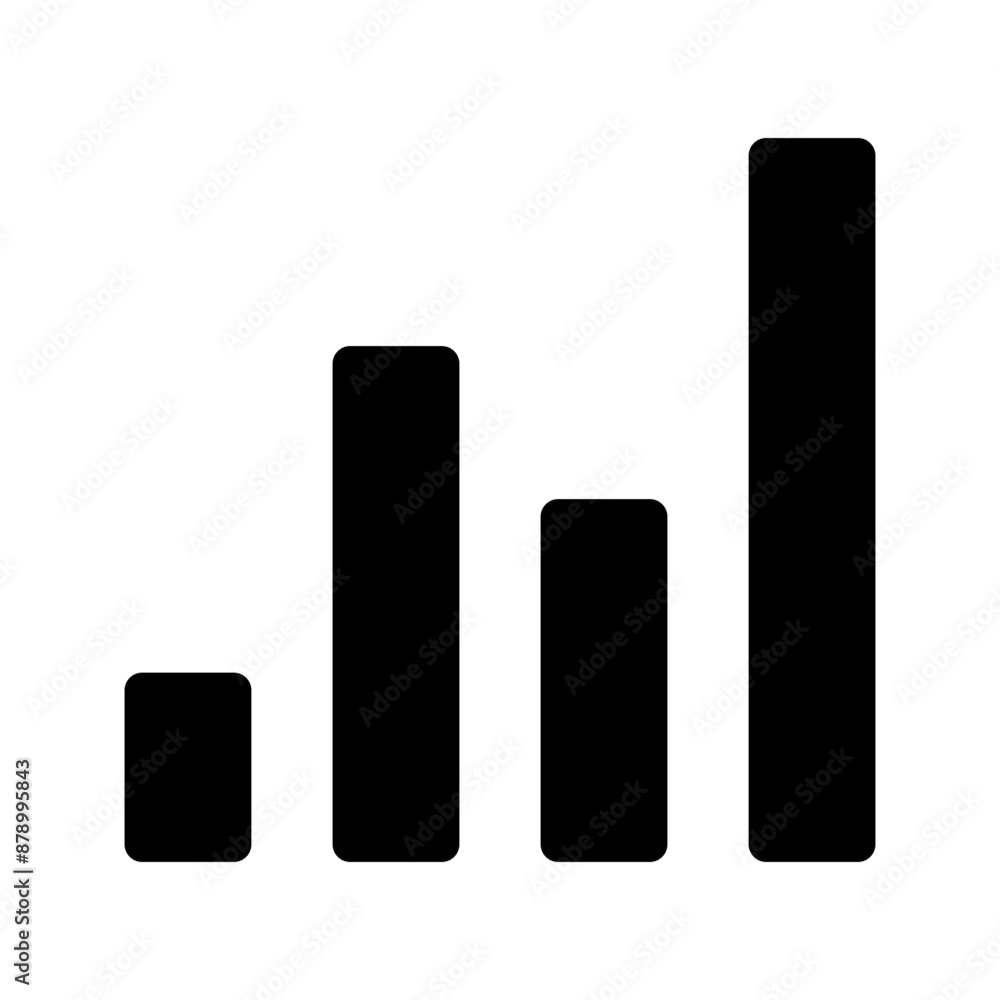 Chart Icon Vector Symbol Design Illustration Chart Icon Vector Symbol Design Illustration