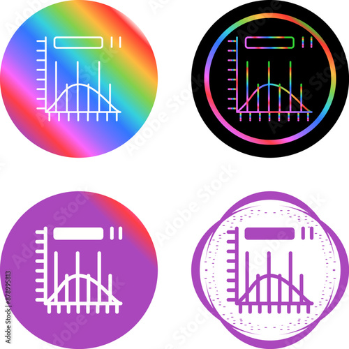 Histogram Vector Icon