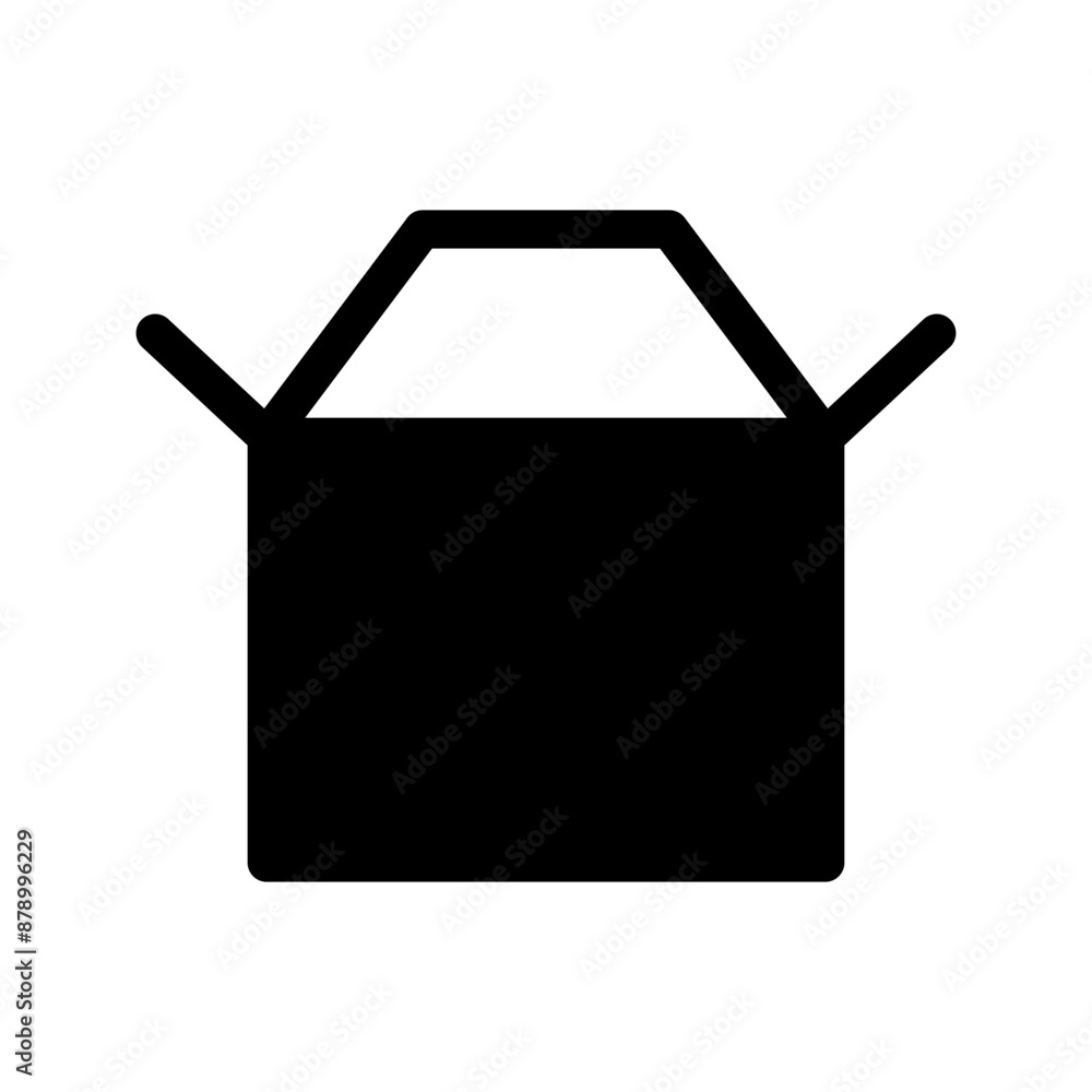 Obraz premium Takeout Icon Vector Symbol Design Illustration