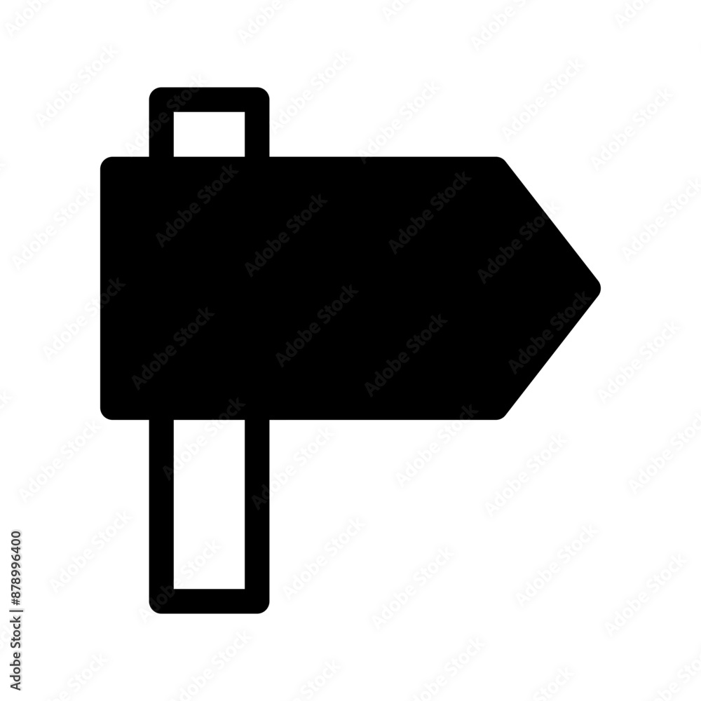 Sign Post Icon Vector Symbol Design Illustration Sign Post Icon Vector Symbol Design Illustration