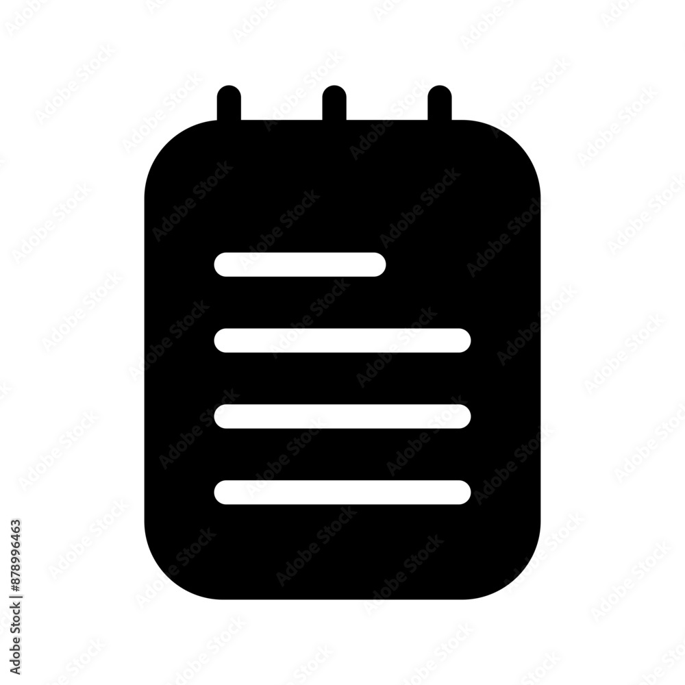 Notebook Icon Vector Symbol Design Illustration Notebook Icon Vector Symbol Design Illustration