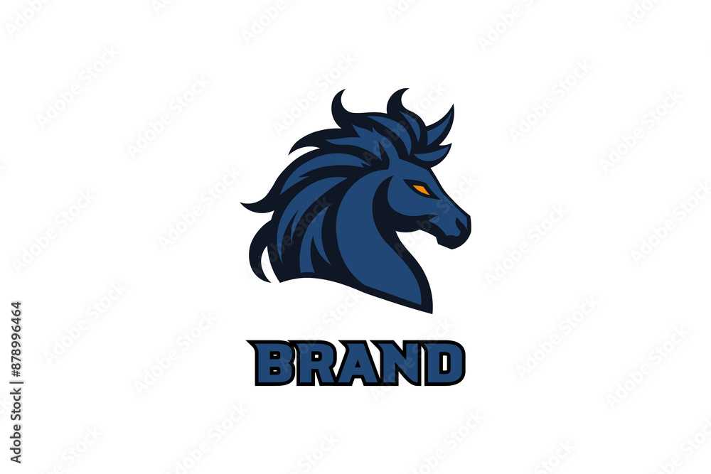 Elegant Horse Logo - Vector Illustration Elegant Horse Logo - Vector Illustration