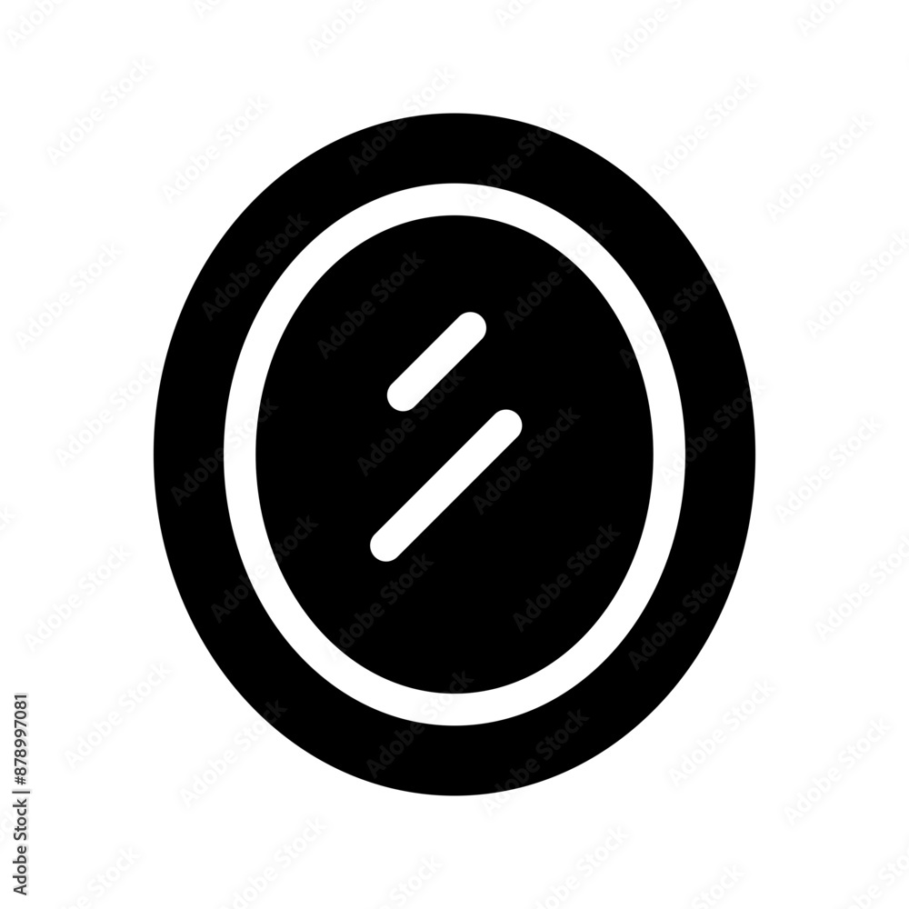 Mirror Icon Vector Symbol Design Illustration Mirror Icon Vector Symbol Design Illustration