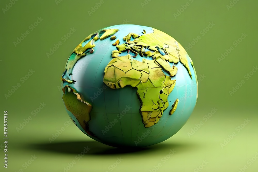 3D earth globe 3D earth globe