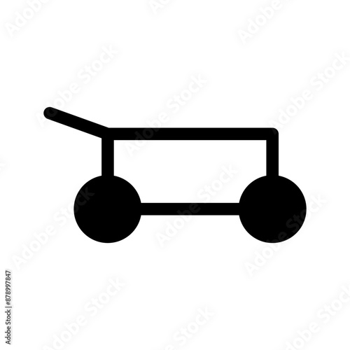 Wagon Icon Vector Symbol Design Illustration