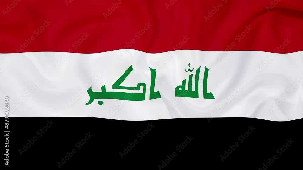 Iraq Flag Background, Iraq waving flag Texture background Iraq Flag Background, Iraq waving flag Texture background