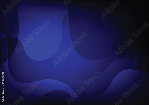 Blue banner wave cold line cool chill freeze background