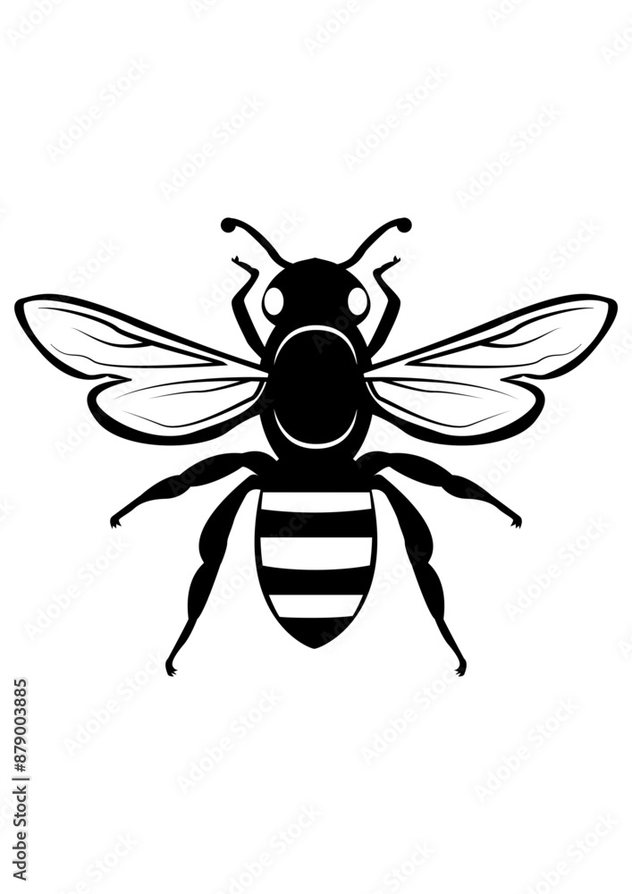 Bee | Honey Collector | Hives | Bee Farm | Sweet Nectar | Flying Insect | Bee Hives | Nectar | Original Illustration | Vector and Clipart | Cutfile and Stencil Bee | Honey Collector | Hives | Bee Farm | Sweet Nectar | Flying Insect | Bee Hives | Nectar | Original Illustration | Vector and Clipart | Cutfile and Stencil