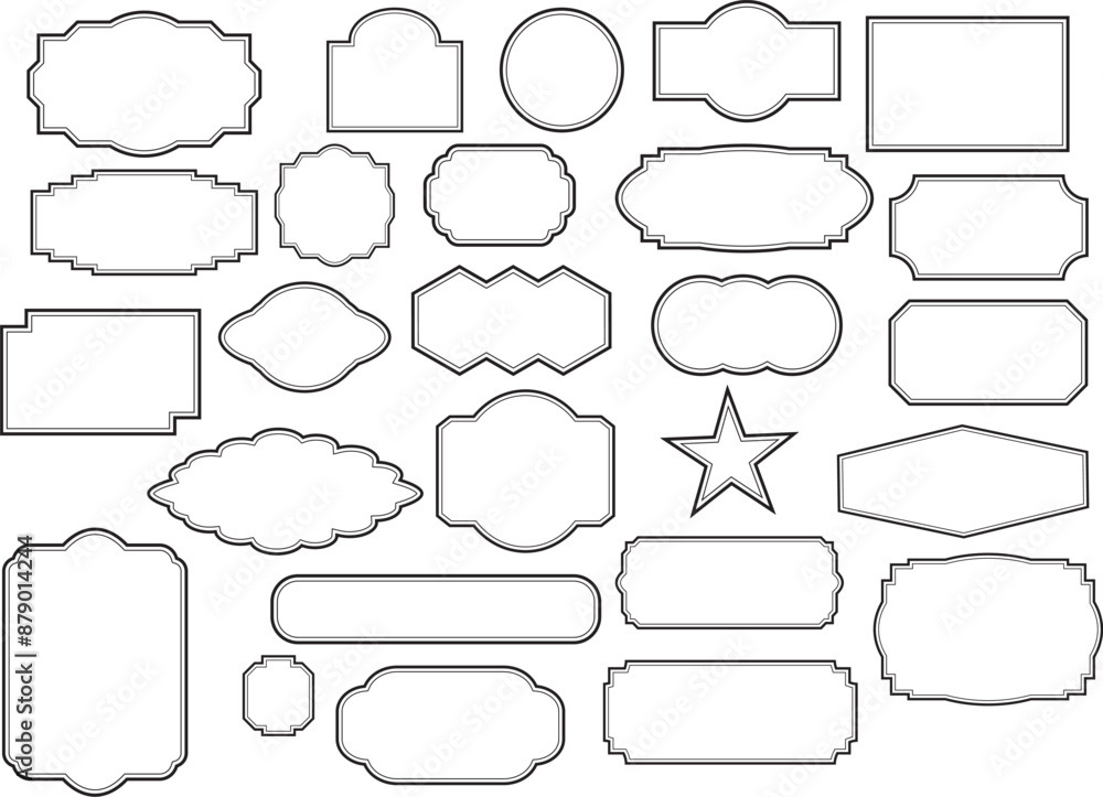 set of frames set of frames