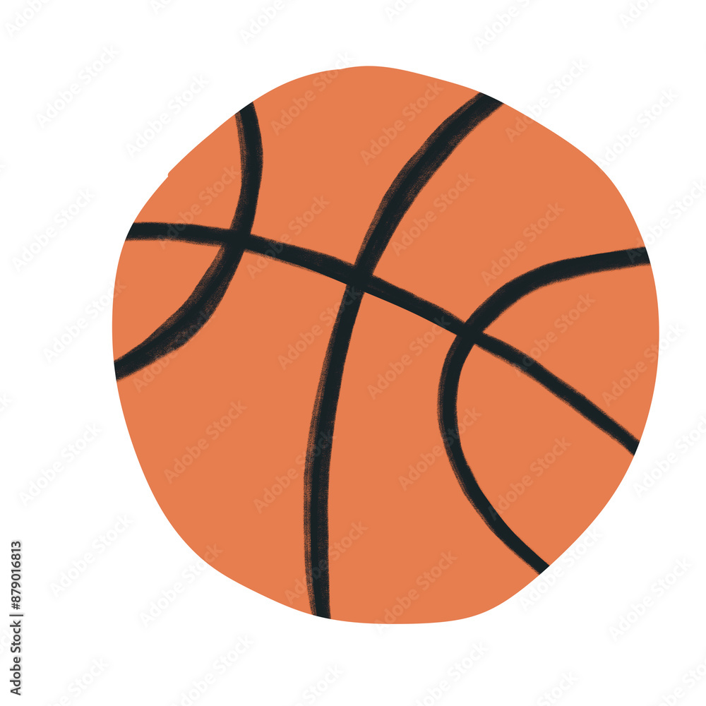Fototapeta premium Basketball Cartoon