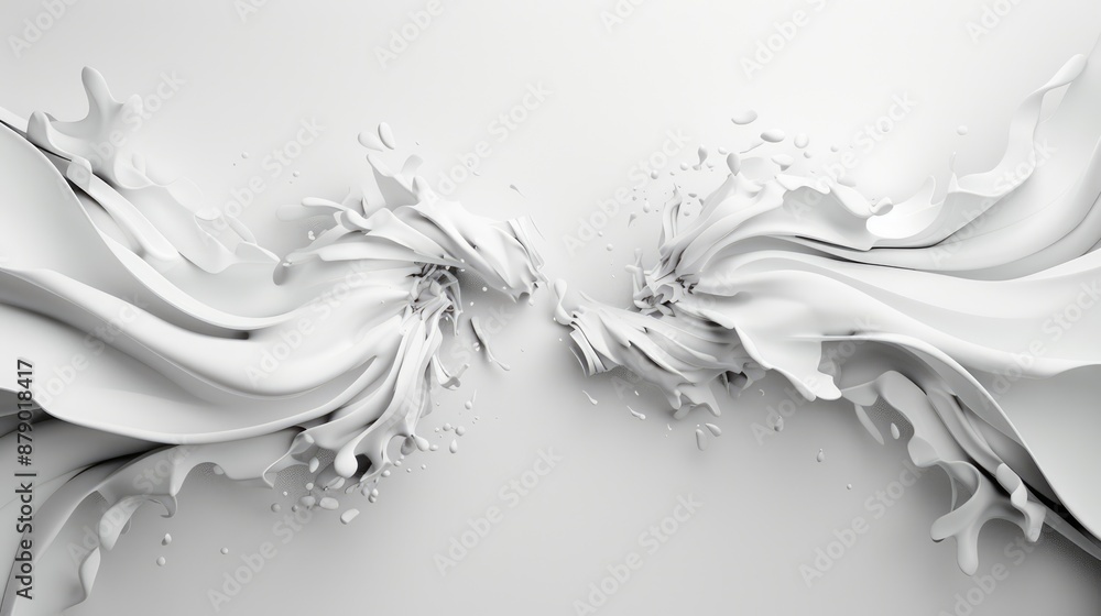 Geometric Elegance: Abstract 3D Arc in Minimalist Style - High Resolution Clean Design, Generative Ai Geometric Elegance: Abstract 3D Arc in Minimalist Style - High Resolution Clean Design, Generative Ai
