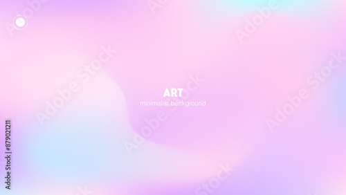 Combination pastel color gradient background vector design, gradient background