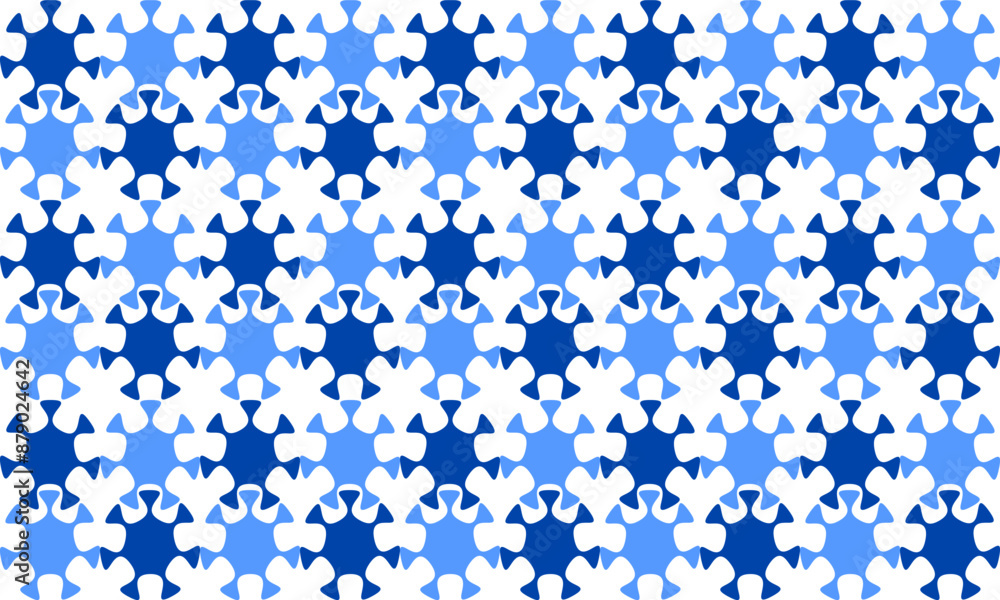Seamless texture with bacterias and germs. Vector seamless pattern illustration, blue dot repeat seamless pattern checkerboard design for fabric print or wrap print Seamless texture with bacterias and germs. Vector seamless pattern illustration, blue dot repeat seamless pattern checkerboard design for fabric print or wrap print