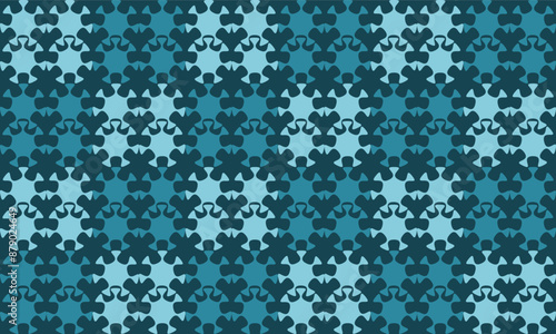 Wallpaper Mural Seamless texture with bacterias and germs. Vector seamless pattern illustration, blue green dot repeat seamless pattern checkerboard design for fabric print or wrap print checkerboard chess Torontodigital.ca
