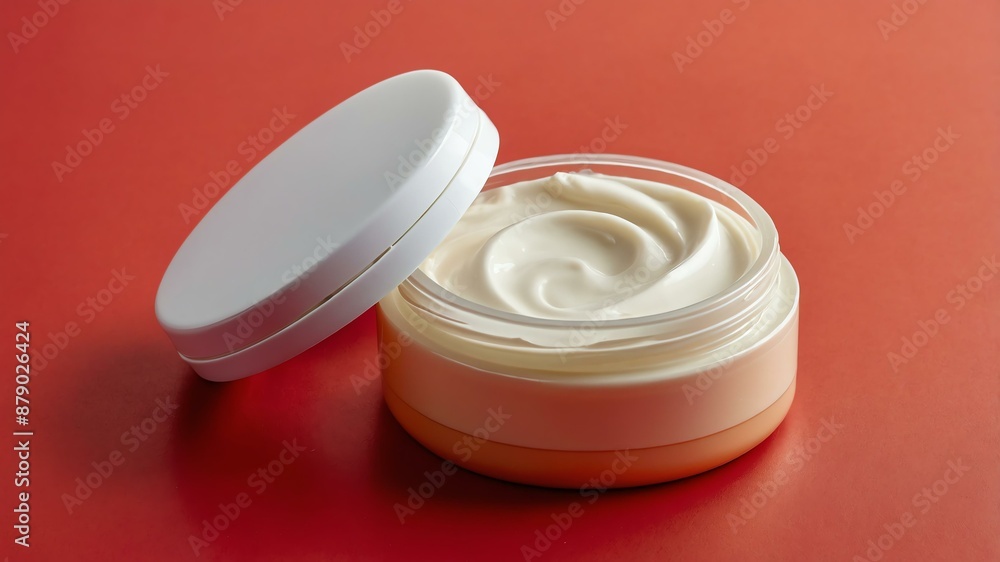 aesthetic generic cream case with white body and orang background aesthetic generic cream case with white body and orang background