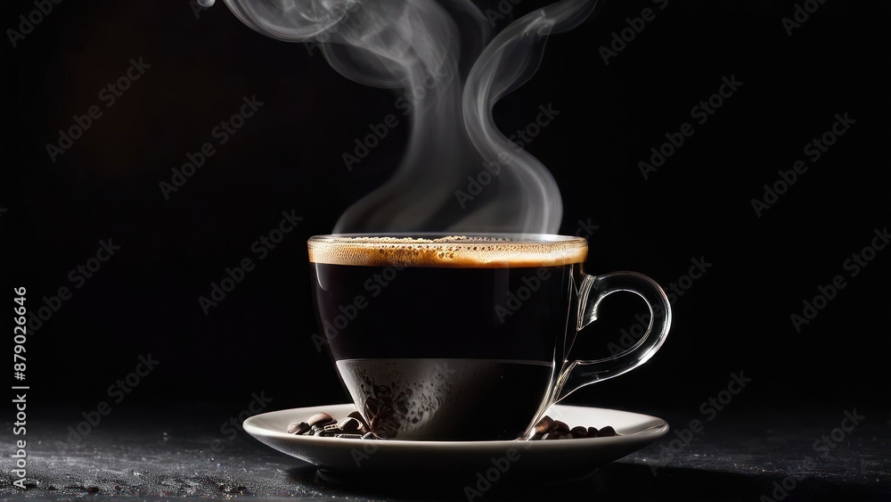 Steam Ascension, A Monochromatic Ode to Coffee Steam Ascension, A Monochromatic Ode to Coffee