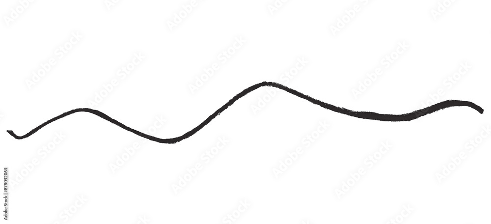 Black pencil lines isolated on transparent background. Black pencil lines isolated on transparent background.