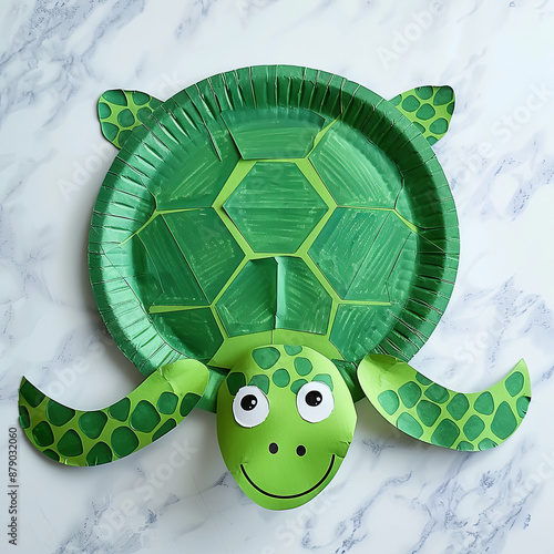 Turtle Paper Plate Craft