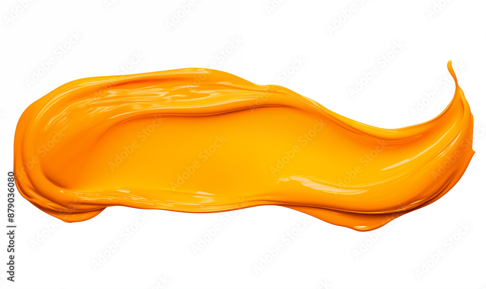 Yellow oil paint strokes material
Yellow oil paint strokes material
