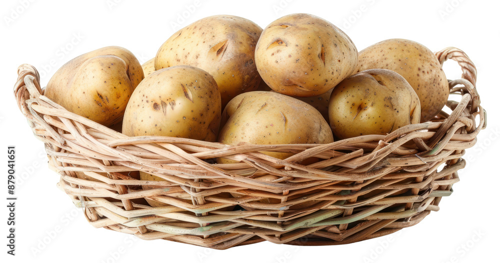 PNG Potatoes in a basket vegetable plant food. PNG Potatoes in a basket vegetable plant food.