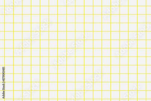 Grid symmetrical background from chess, square graph project texture, lines paper page isolated, cells notebook pattern, grid banner, mockup template copybook - vector 