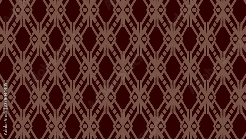 Seamless pattern background design with motifs ornament decoration 