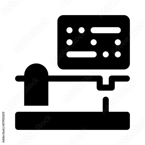 morse glyph icon