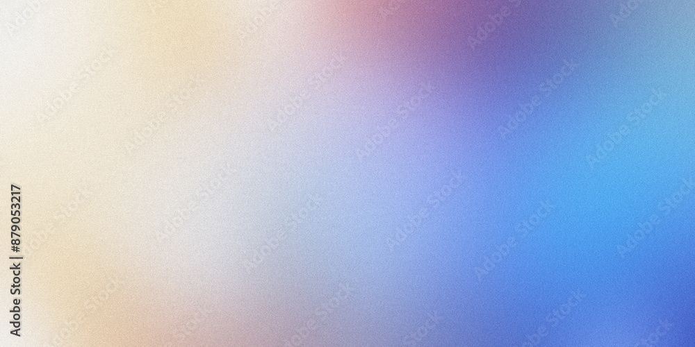 Abstract background with grainy texture in blue, purple, pink, and yellow hues Abstract background with grainy texture in blue, purple, pink, and yellow hues