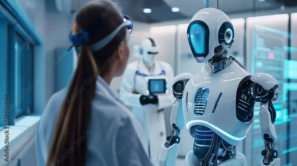 Human and Robot Interaction in a Futuristic Lab Human and Robot Interaction in a Futuristic Lab