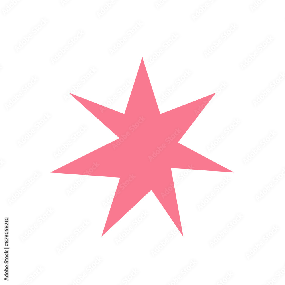 Pink Starburst Element Pink Starburst Element