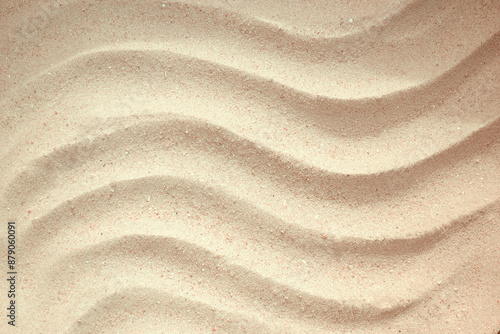 Sand texture. Sandy beach for background. Top view