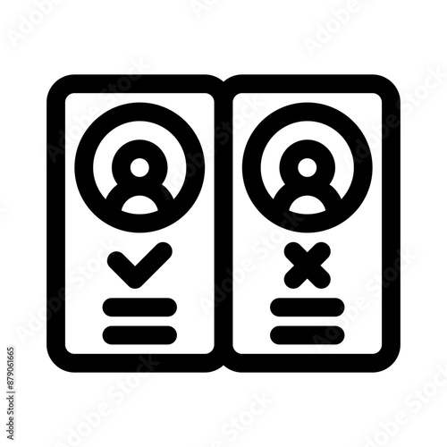 rules line icon