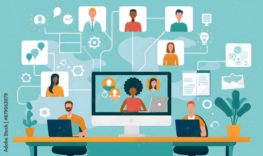 business and idea thinking concept. business and idea thinking concept.