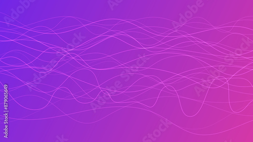 Abstract gradient background with wave beams