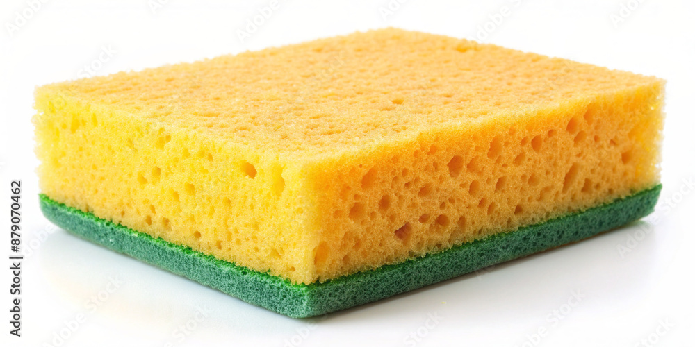 Sponge isolated on white background. Cleaning sponge. Sponge isolated on white background. Cleaning sponge.