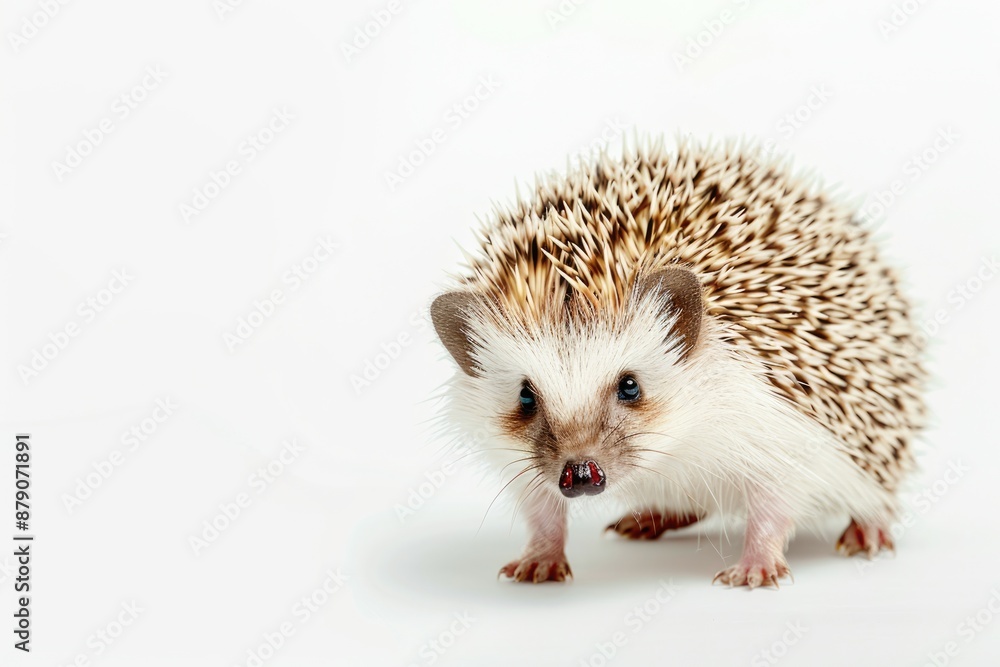 A Curious Hedgehog with Spiky Fur A Curious Hedgehog with Spiky Fur
