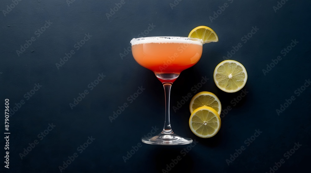 Concept photo of a cocktail with space for text Concept photo of a cocktail with space for text
