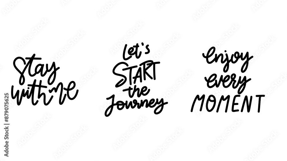 Brush calligraphy, Handwritten ink lettering, handwriting on white background ,Flat Modern design ,Vector illustration EPS 10 Brush calligraphy, Handwritten ink lettering, handwriting on white background ,Flat Modern design ,Vector illustration EPS 10