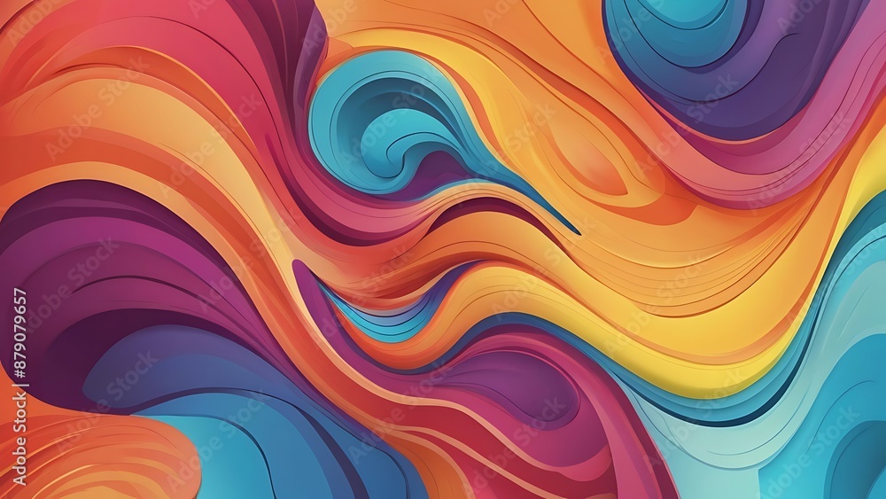 rainbow twisted ribbon background rainbow twisted ribbon background