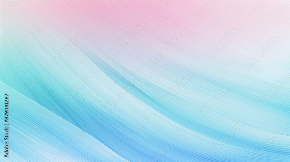 Fototapeta premium Captivate with a soft neon pastel gradient background for elegant product displays and feminine concepts.